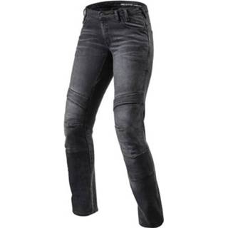 👉 Motorjeans zwart cordura vrouwen zomer broeken heupen active Rev'it! moto lady tf