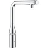 👉 GROHE Essence Smartcontrol keukenmengkraan met QuickFix, cool sunrise