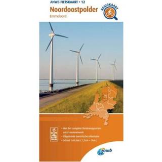 👉 Fietskaart nederlands Noordoostpolder 1:66.666 9789018047139