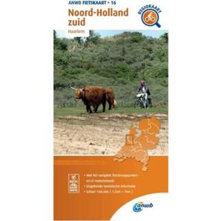 👉 Fietskaart nederlands Noord-Holland zuid 1:66.666 9789018047177