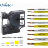 Labelwriter 18055 Compatible Dymo Rhino ndustrial Heat Shrink Tubes for and Industrial Label Maker 18051 18052 18053 18056 18057