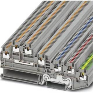 👉 Grijs Phoenix Contact PTIO 1,5/S/5-PE 3244473 Initiator- en actuatorklem 0.14 mmÂ² 1.5 50 stuk(s) 4055626447889