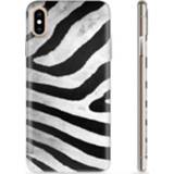 👉 X XS IPhone / TPU Case - Zebra