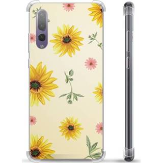 👉 Zonne bloem Huawei P20 Pro Hybride Case - Zonnebloem