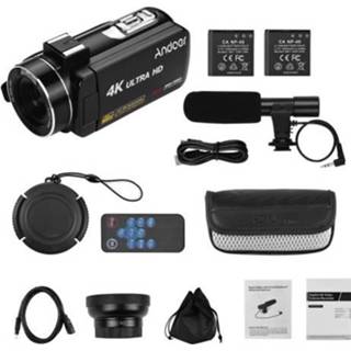 👉 Videocamera Andoer 4K Ultra HD Handheld DV Professional Digital Video Camera CMOS Sensor Camcorder