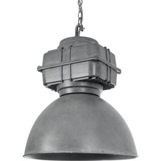 👉 Hang lamp plafond binnen betongrijs grijs dustrieel metaal Home sweet hanglamp Wanted Ø 41 cm - 8718808100847
