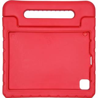 👉 Handvat rood TPU unicolor unisex kinderen Kidsproof Backcover met voor de iPad Pro 11 (2020) - 8719295421491