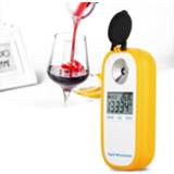 👉 Digitale display active DR401 Refractometer Brix 0-50% Alcoholbereik 0 ~ 22% Bier Wijn Fruit Druiven Suiker Saccharimeter