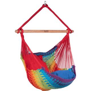 👉 Hangstoel veelkleurig katoen mexican beschikbaar 'Mexico' Rainbow - Tropilex ® 8719925915284