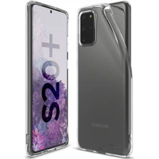 👉 Transparant TPU unicolor unisex Air Backcover voor de Samsung Galaxy S20 Plus - 8809688897825