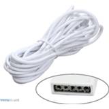 👉 RGBW LED strip wit 5-Pin Extension Cable Line 50cm 1M 2M 3M 5M 5pin Female Connector White Wire For 5050 Light
