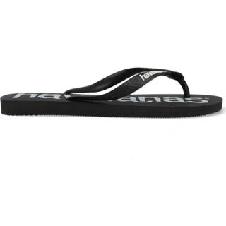 Slippers zwart synthetisch mannen Havaianas Top Logomania 4144264.0090.M19 maat 7890541465054