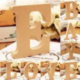 Freestanding A-Z Wood Wooden Letters Alphabet Hanging Wedding Birthday Home Party Decoration