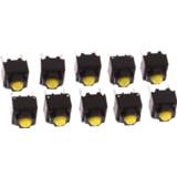 👉 Switch geel 10pcs Mute Button 6*6*7.3mm Silent Wireless Mouse Wired Micro Yellow Push