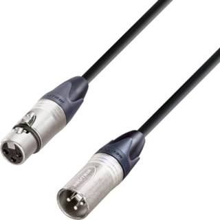 👉 Verbindingskabel zwart AH Cables KM1FMBLK XLR [1x XLR-bus - 1x XLR-stekker] 1.00 m 4016138699654 4049521124303