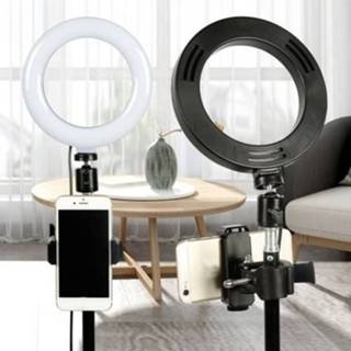 👉 Tripod Fill Light with 6 Inch Led Live Beauty Ring-shaped Lamp Makeup Mobile Phone Selfie Photography Equipment