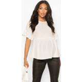 Maternity Cross Back Woven Smock Top vrouwen BZZ45651 Vrouwen Maternity Cross Back Woven Smock Top