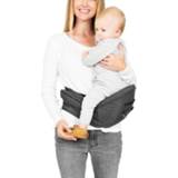 👉 Grijs baby's Moby - 2-in-1 Baby Carrier + Hip Seat (CHS-GREY) 843390008832