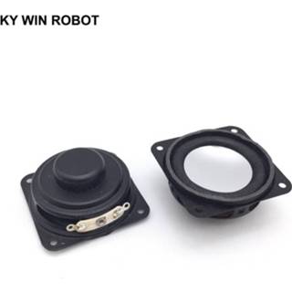 Luidspreker rubber 2PCS/Lot High Quality Speaker Horn 2W 8R 40x40mm 4x4cm Mini Amplifier Gasket Loudspeaker Trumpet