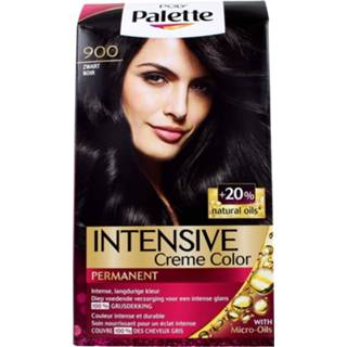 👉 Haarkleuring zwart active Poly Palette Haarverf Intensive Creme Color 900 5410091719999