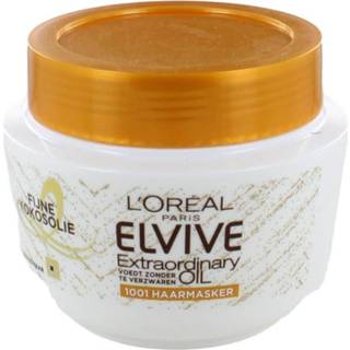 Haarmasker active L'Oreal Elvive Extraordinary Oil Fijne Kokosolie, 300 ml 3600523605842