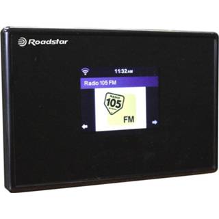 👉 Roadstar Internetradio-adapter Internet AUX, Bluetooth, WiFi Zwart