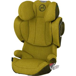 👉 Autostoel geel isofix Mustard Yellow vooruit Cybex Solution Z I-Fix Plus Autostoeltje 4058511908243