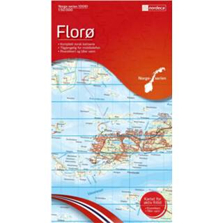👉 Wandel kaart Nordeca - Wander-Outdoorkarte: Florø 1/50 Wandelkaart Auflage 2012 7071940100610