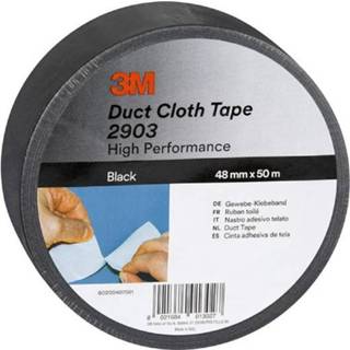 👉 Ducttape zwart active 3M Duct tape 48mm breed, 50m 8021684013027