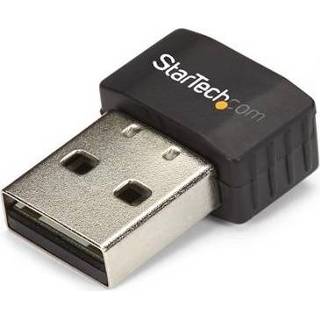👉 StarTech USB Wi-Fi adapter - AC600 - Dual-Band Nano adapter - draadloos