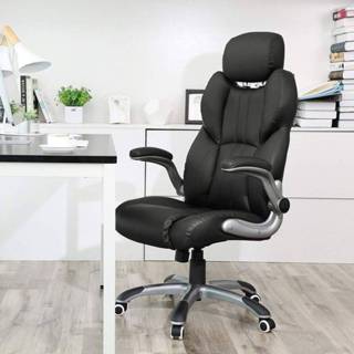 👉 Luxe bureaustoel met verstelbare hoofdsteun 8719925601958