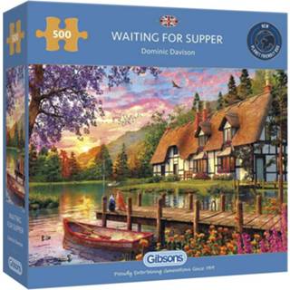 👉 Puzzel Waiting for Supper (500 stukjes) 5012269031287