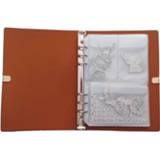 👉 Organizer PU leather PVC Scrapbooking Cutting Dies Stencil Stamps Collection Album Storage Book Cover Inner Sheets and Pocket