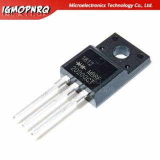 👉 Schottkydiode 10pcs MBRF20200CTG MBRF20200CT MBRF20200 20200CTG B20200G 20A/200V TO-220F Schottky diode