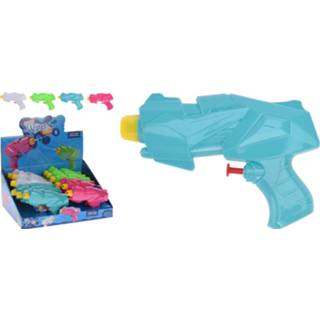 Waterpistool wit kinderen 1x Mini waterpistooltje/waterpistolen 15 cm