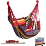 Hangmat Portable Hanging Rope Hammock Chair Swing Seat, Travel Camping Relax for Indoor/Outdoor