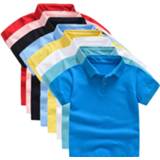 Shirt baby's jongens meisjes kinderen 2020 New Children's Clothing Summer Cotton Short Sleeved Baby Boys Girls Polo Kids Clothes Out Dropship