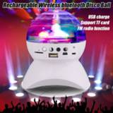 👉 Bluetooth speaker Rechargeable Wireless Light Controller LED Crystal Magic Ball Effect DJ Club Disco Party Lighting