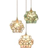 👉 Hanger IWHD Nordic Flower Copper LED Pendant Lights Fixtures Dinning Living Room Light Loft Hanging Lamp Suspension Luminaire