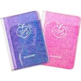 Kaarthouder transparent PVC jelly meisjes Fashion Starlight Passport Cover Girls Travel Ticket ID Credit Card Holders Color Laser Holder