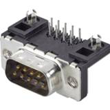 👉 FCI D-SUB D09P13A4GL00LF D-sub male connector 90 ° Aantal polen: 9 Print 1 stuk(s)