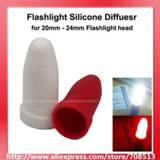 Silicone Elastic Diffuser for 20mm - 24mm Flashlight Head