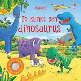 👉 Dinosaurus Zo klinkt een dinosaurus. Geluidenboekje, Hardcover 9781474981415