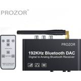 👉 Afstandsbediening PROZOR 192kHz Digital to Analog Converter with Remote Control Bluetooth DAC Coaxial Toslink Stereo L/R RCA