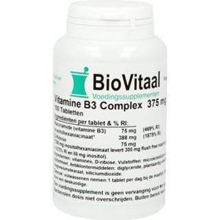 👉 Vitamine B3 complex 375 mg 8718347350703