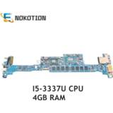 👉 Moederbord NOKOTION for Acer aspire S7-391 Laptop motherboard 48.4WE05.011 NBM3E11003 NB.M3E11.003 I5-3337U CPU 4GB memory 13 inch