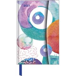 👉 Agenda Magneto 2021 watercolours, formaat 10 x 15 cm. 4002725972156