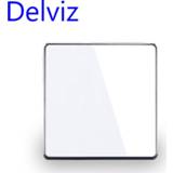 👉 Switch large Delviz Crystal glass 1 Gang 1way /2way Recessed Switch,16A EU/UK Standard Light Switch,Large panel luxury Wall key