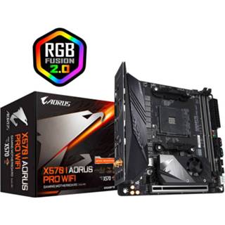 👉 Moeder bord Gigabyte X570 I AORUS PRO WIFI Moederbord Socket AMD AM4 Vormfactor ATX chipset AMD® 4719331806408