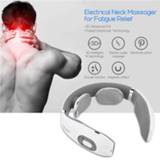 👉 Massager Electric Pulse Neck Cervical Traction Collar Therapy Pain Relief Stimulator Guasha Acupuncture Cupping Patting Massage
